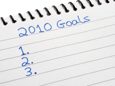 forgotten goals, exercise goals, 2010 goals