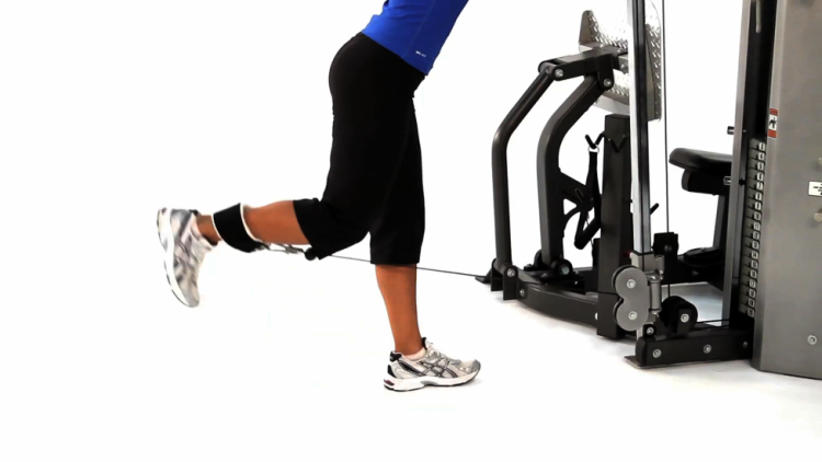 Hamstring Exercise Instructions: How to Perform Cable Hamstring Curls