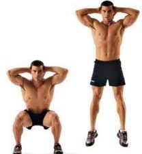 Lower Body Strengthening: Plyometric Squat Exercise Instructions