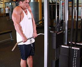 Traps Exercise Instructions: How to Perform Cable Shrugs