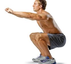 Outer Thigh Exercise Instructions: How to Perform the Pick-up Squat Exercise