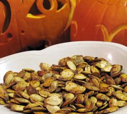 Fall Recipes: Roasted Pumpkin Seeds